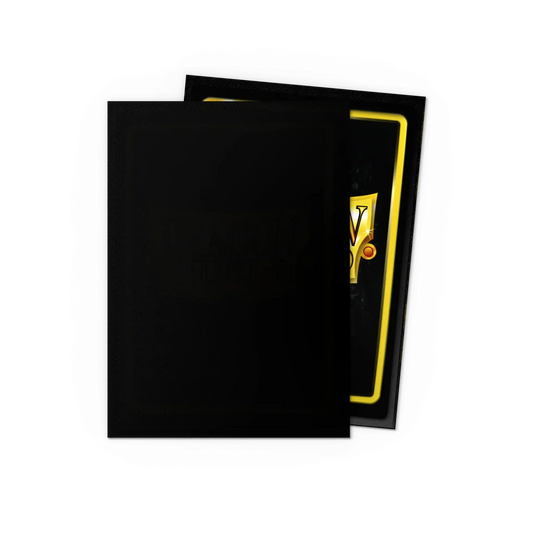 Dragon Shield: Black - Matte Sleeves - Standard Size