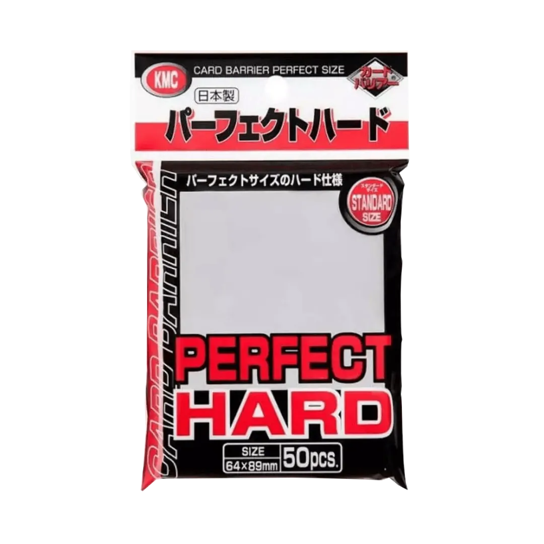 KMC Standard Sleeves Perfect Hard Transparent (50)