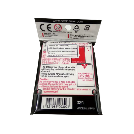 KMC Standard Sleeves Side-In Perfect (100)