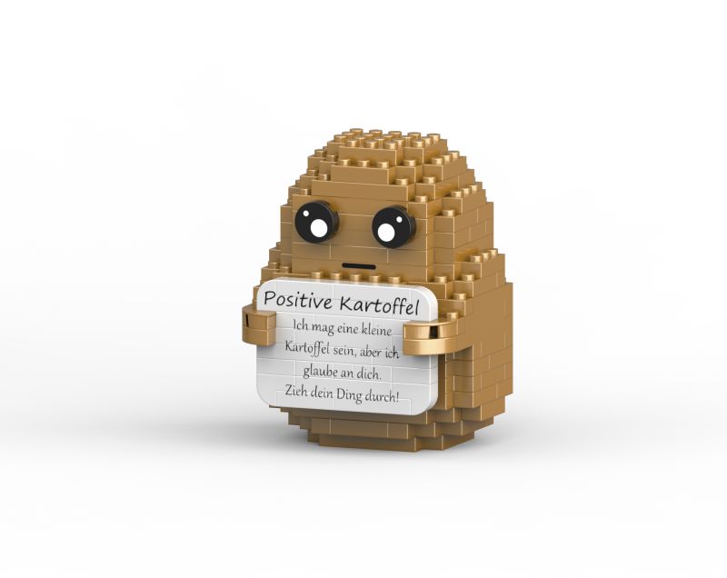 Positive Kartoffel - Klemmbaustein Set Nano / Diamand Blocks
