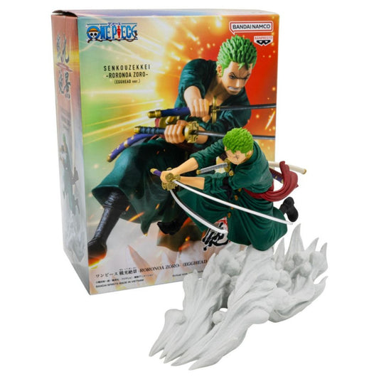 Banpresto Roronoa Zoro Senkozekkei One Piece Figur mit Verpackung