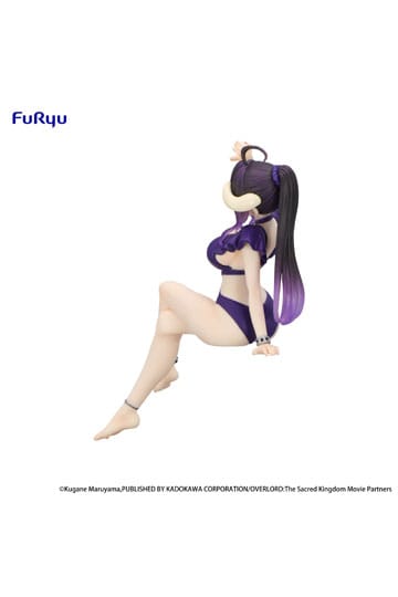 Overlord Noodle Stopper PVC Statue Albedo Swimsuit Dark Purple Color Ver. 16 cm