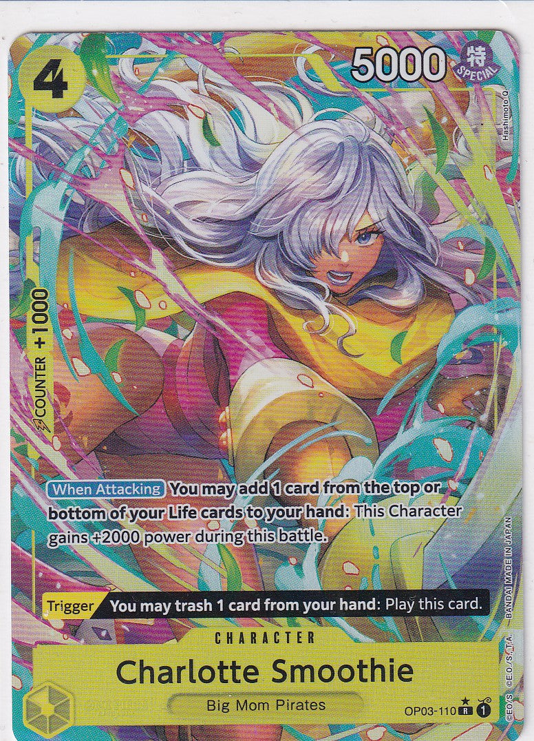 Charlotte Smoothie OP03-110 Parallel Art English Near Mint – Originalfoto Vorderseite
