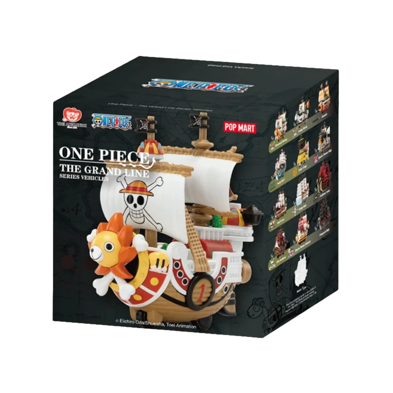 POP MART One Piece The Grand Line Series Vehicles – originalverpackte Blind Box, zufälliges Schiff
