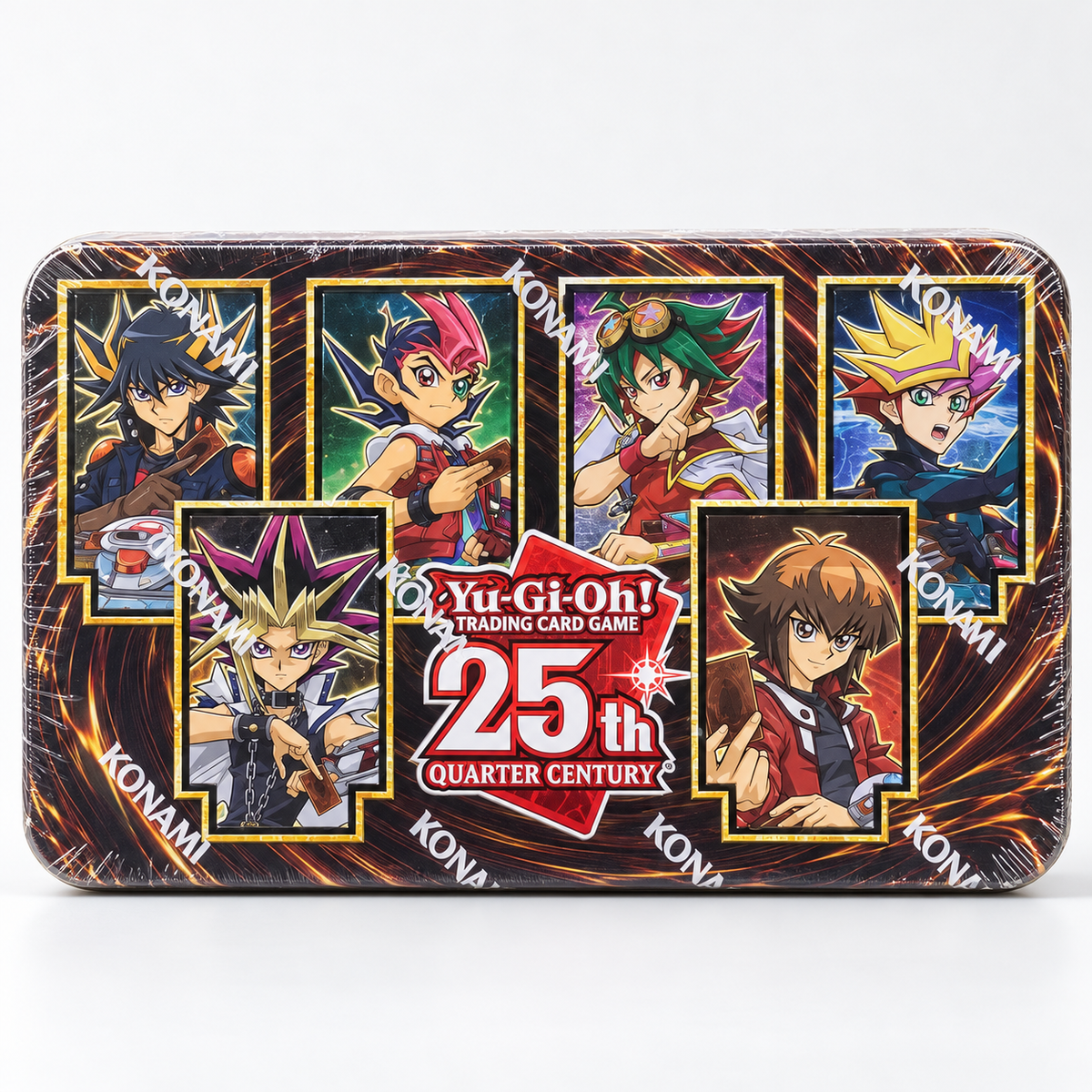 KI-aufbereitetes Studio-Produktfoto 2023 Tin Dueling Heroes