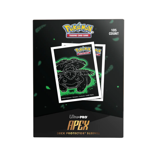 Neon Kanto Venusaur  APEX Deck Protector® Sleeves 105pcs