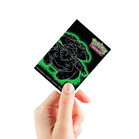 Neon Kanto Venusaur  APEX Deck Protector® Sleeves 105pcs