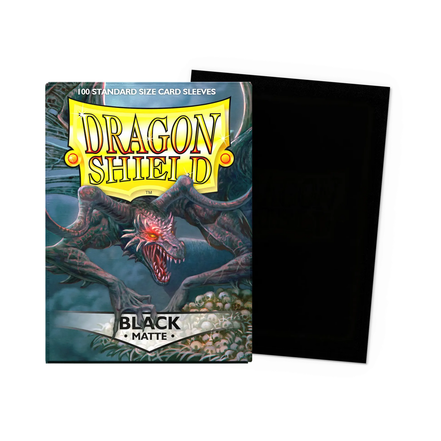 Dragon Shield: Black - Matte Sleeves - Standard Size