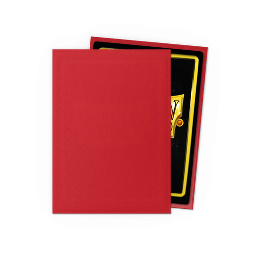 Dragon Shield: Crimson - Matte Sleeves - Standard Size