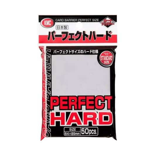 KMC Standard Sleeves  Perfect Hard Transparent (50)
