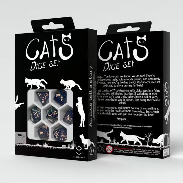 CATS Dice Set by Q Workshop