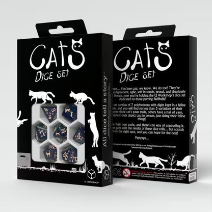 CATS Dice Set by Q Workshop – Produktbild