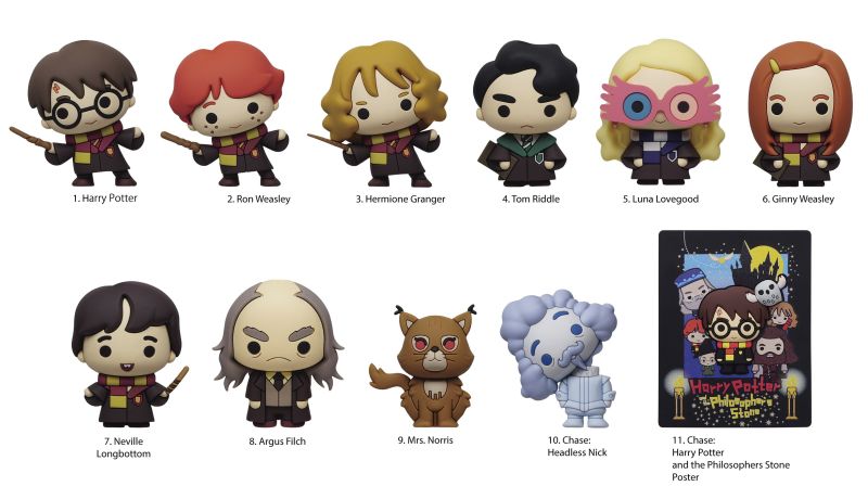 Schlüsselanhänger - Harry Potter - 1X Blind Bag