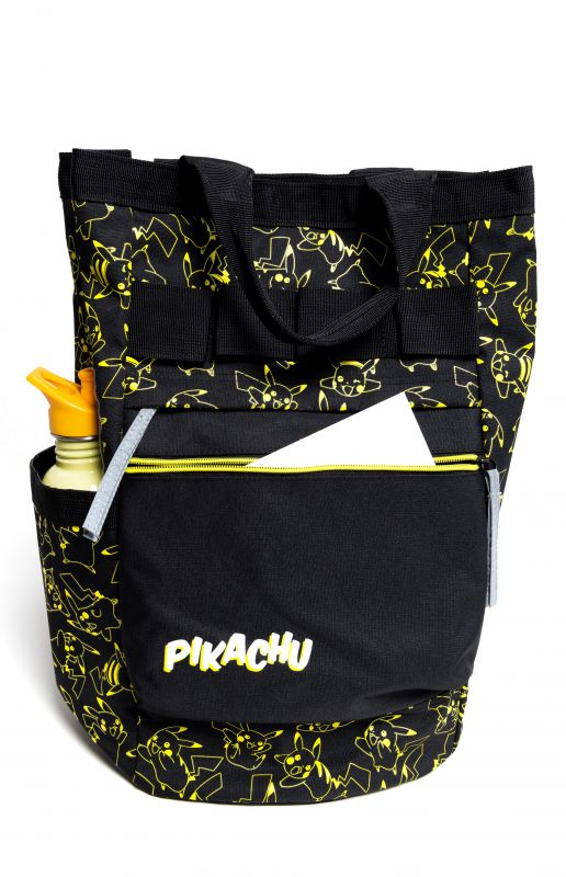 Rucksack - Pikachu schwarz