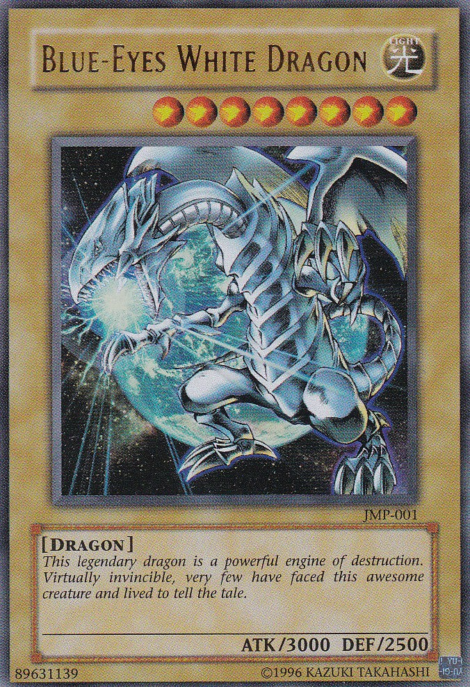 Blue-Eyes White Dragon (JMP-001) (V.2 - Ultra Rare) - EN