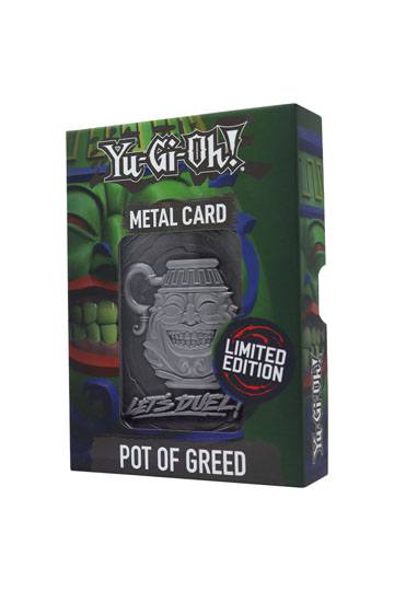 Yu-Gi-Oh! Replik Karte Pot of Greed Limited Edition