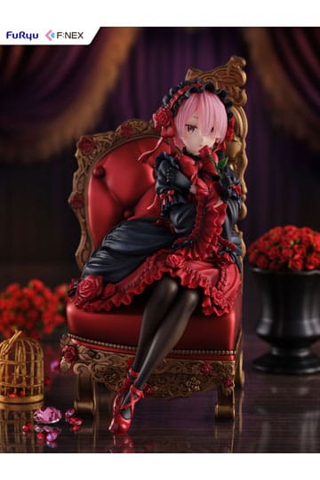 Re:ZERO -Starting Life in Another World F:NEX PVC Statue 1/7 Ram Gothic Ver. 20 cm