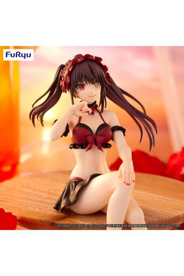 Date A Live Noodle Stopper PVC Statue Kurumi Tokisaki Swimsuit Ver. 15 cm
