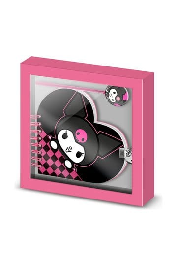 Hello Kitty Notizbuch mit Kugelschreiber Geschenk-Set Kuromi Chess