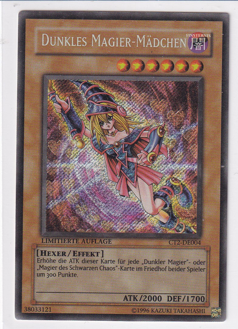 Dunkles Magier-Mädchen CT2-DE004 Limitierte Auflage – Originalfoto, Good