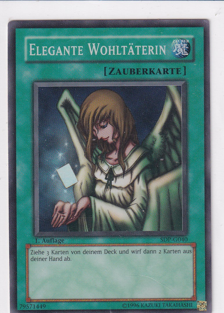 Elegante Wohltäterin SDP-G040 Deutsch LP Originalfoto