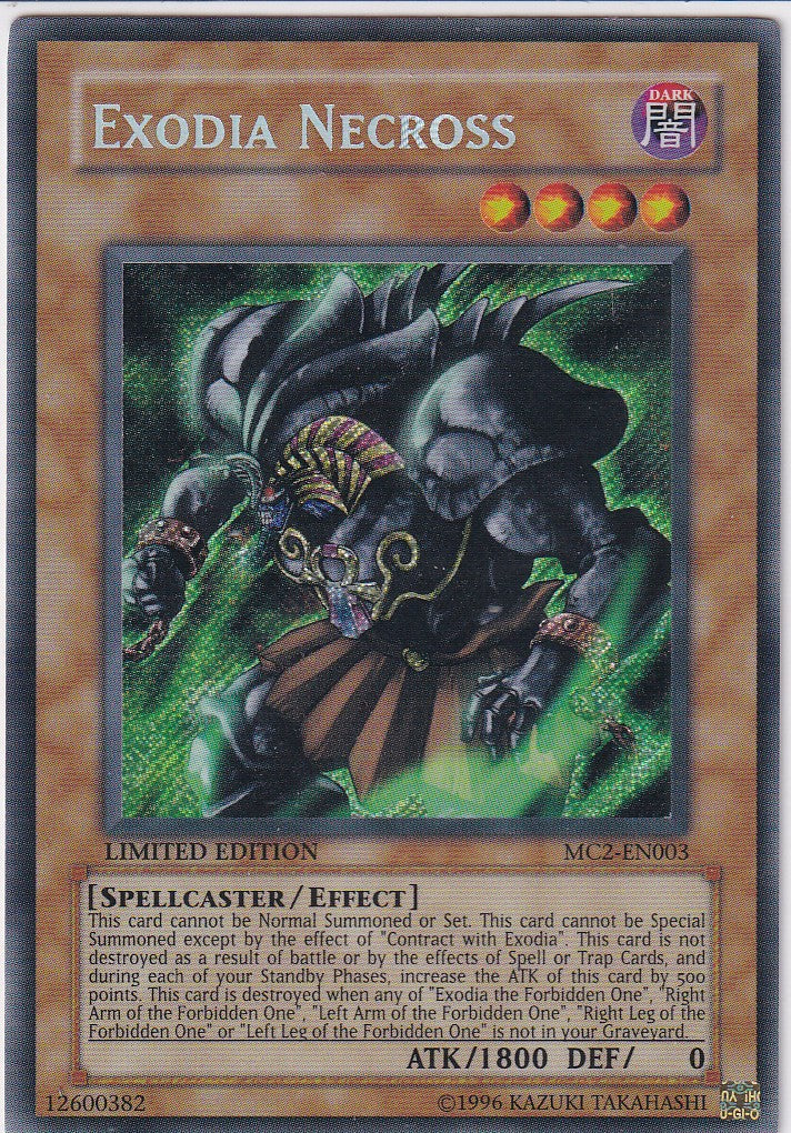 Exodia Necross MC2-EN003 Vorderseite