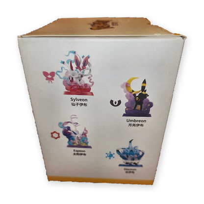 Eigene optimierte Produktaufnahme: FUNISM Eeveelution Blind Box – Feelinara Nachtara Psiana Glaziola