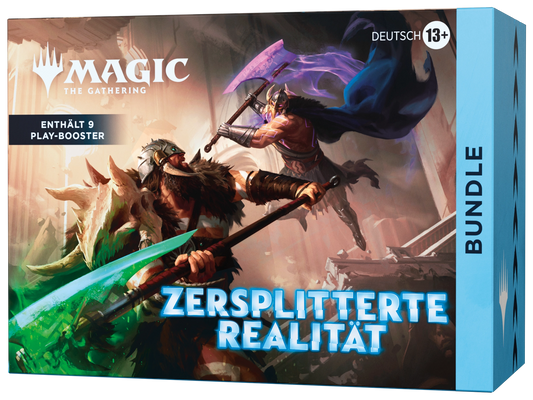 MTG Zersplitterte Realität Bundle Deutsch – offizielles Produktbild der Bundle-Box mit 9 Play-Boostern