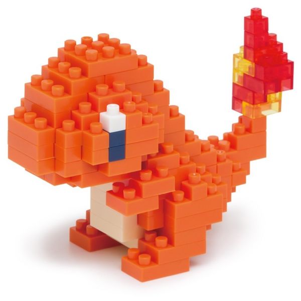 Nanoblock Pokémon Glumanda – Bausteinfigur