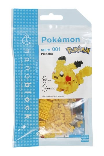 Nanoblock Pokémon – Verpackungsbeispiel Pikachu