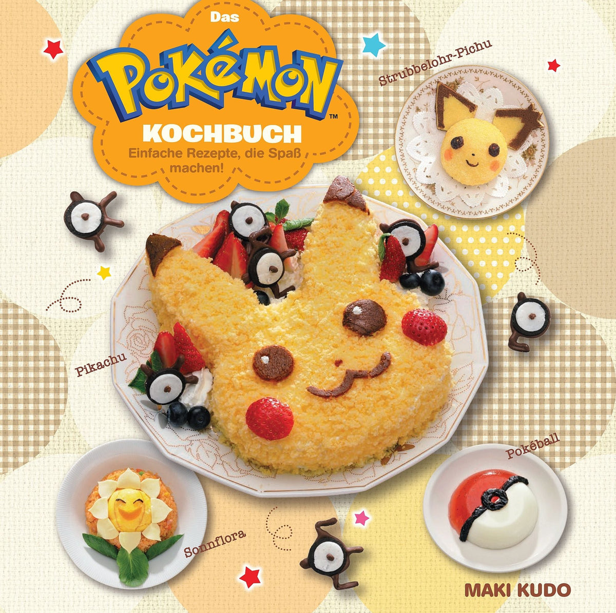 Das Pokémon Kochbuch – Einfache Rezepte, die Spaß machen! Buchcover