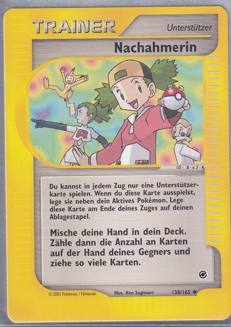 Nachahmerin 138/165 Near Mint Originalfoto