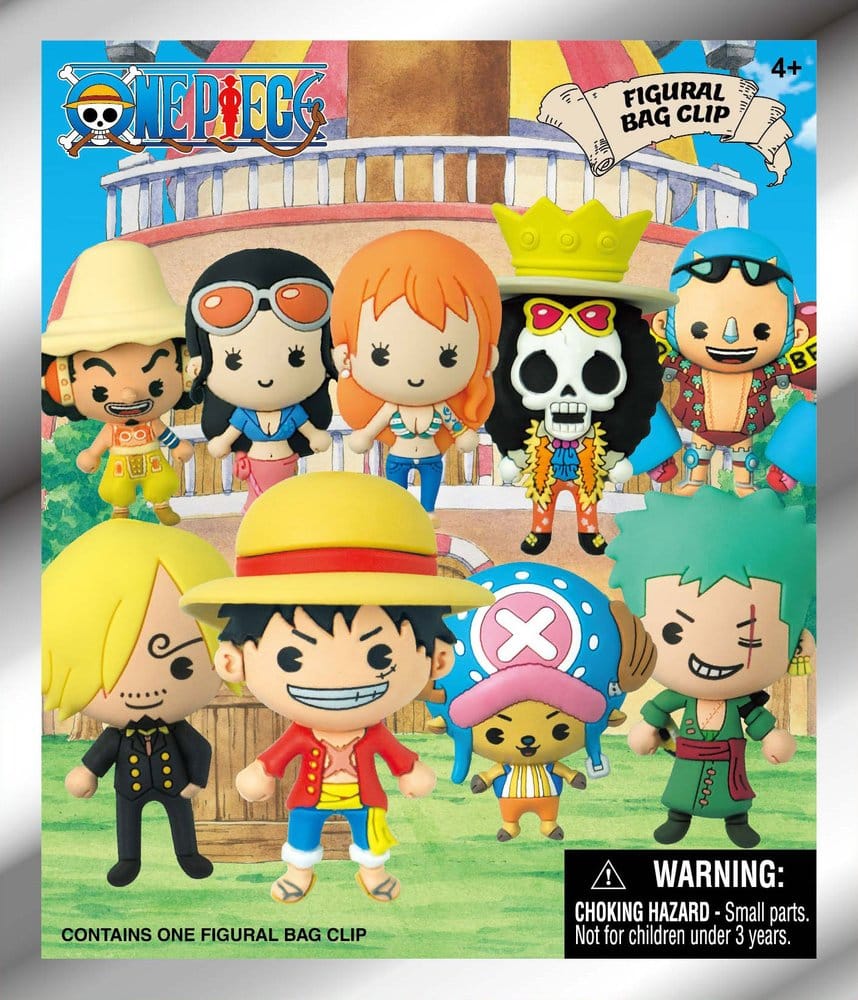 One Piece 3D PVC-Taschenanhänger Serie 1
