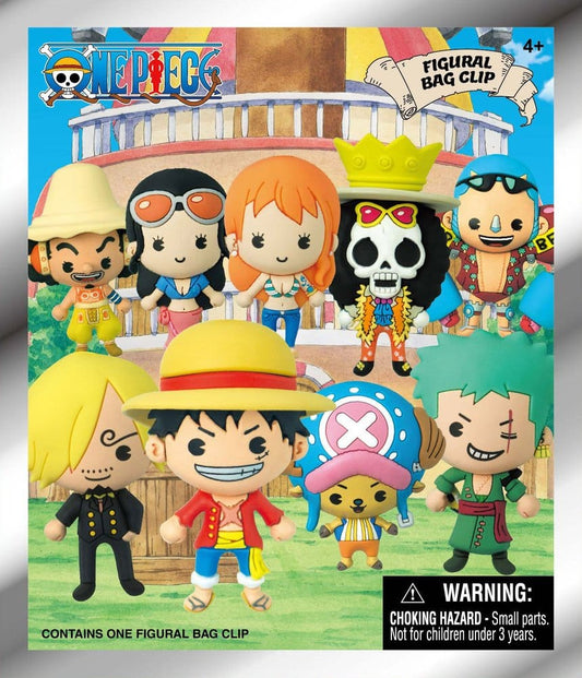 One Piece 3D PVC-Taschenanhänger Serie 1